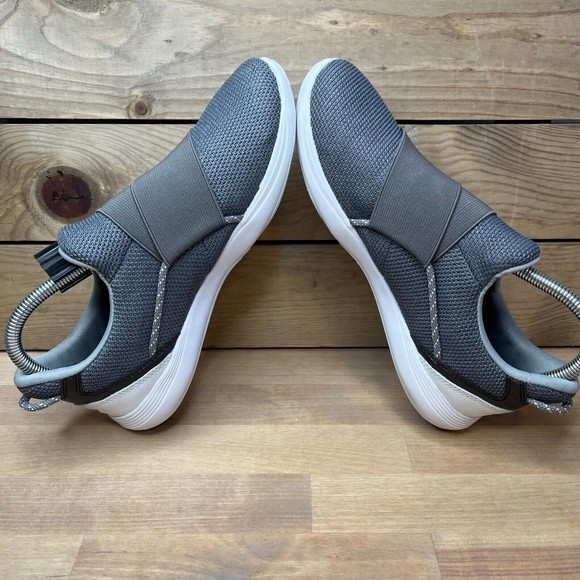 Women's Under Armour Precision X Sneaker Size 8 Gray Comfort Shoe - Picture 5 of 9